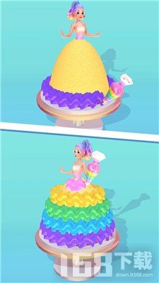 还在寻找创意满满的模拟经营游戏？公主裙蛋糕制作(QueenSkirtCakeMaking)让你化身蛋糕大师！