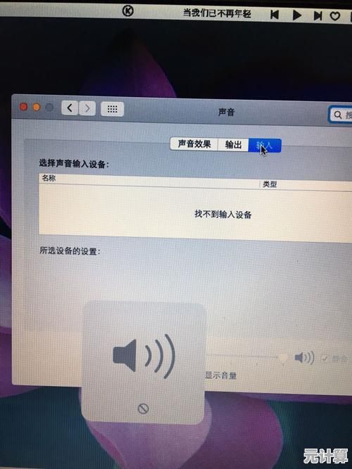 苹果笔记本系统重装后无声音的故障排查指南