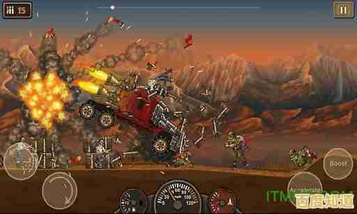 还在找自由组合战车的刺激游戏？战车撞僵尸2中文版》就是你的最佳选择！