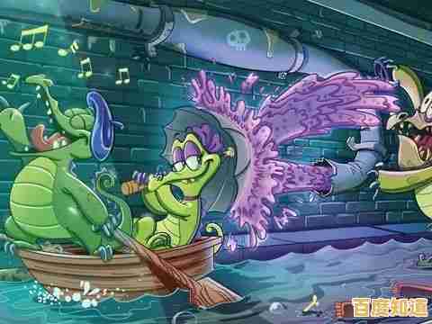 小鳄鱼爱洗澡最新版'还有比帮呆萌鳄鱼引水洗澡更治愈的游戏吗？