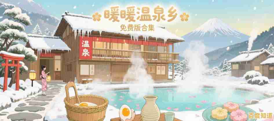 打造专属日式温泉的快乐你还没体验过？暖暖温泉乡》中文版等你来玩！