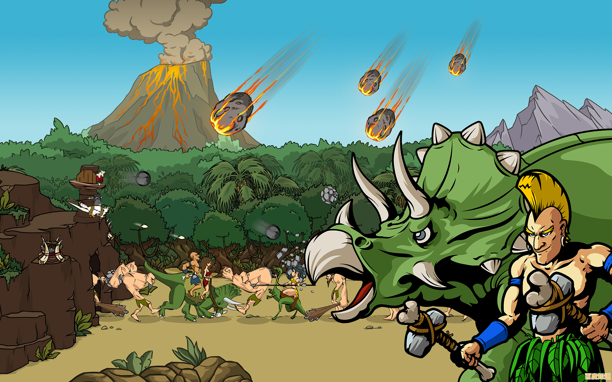 卡通画风+多样关卡，战争进化史中文版不正是你的理想选择吗？